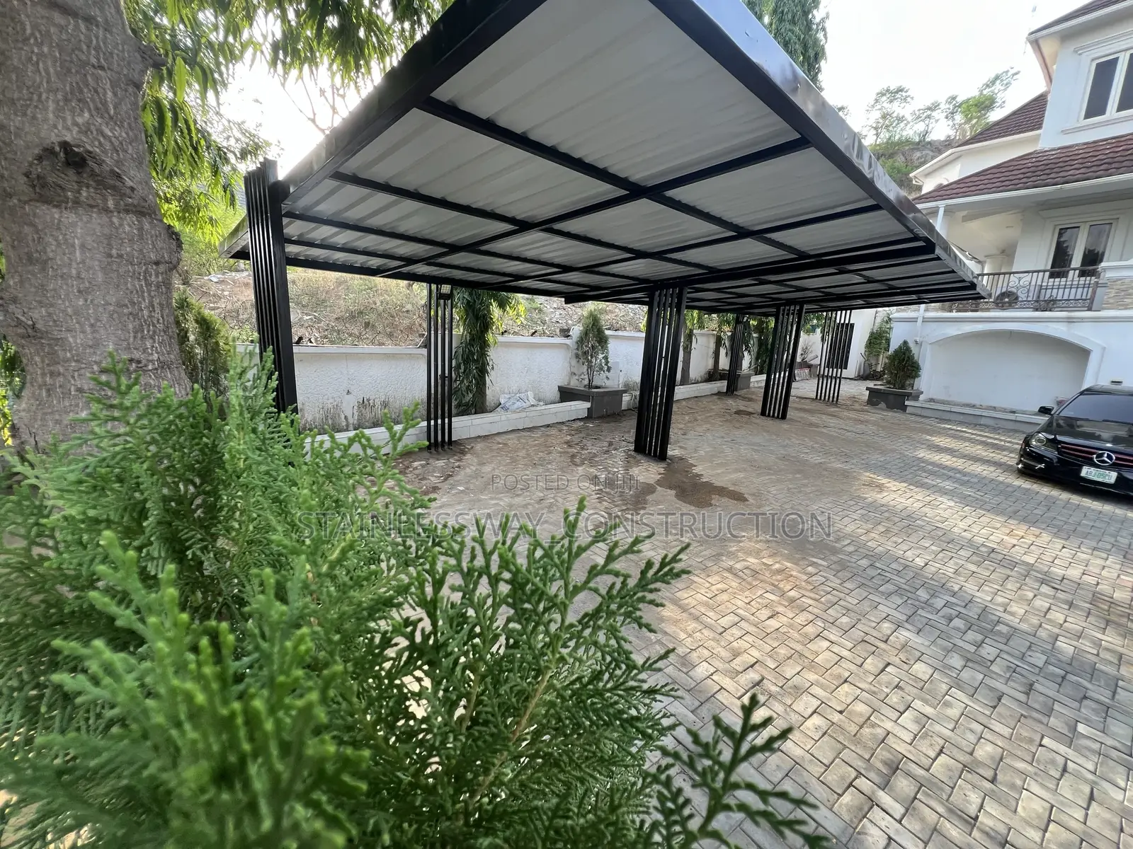 Aluminum Windbreaker Carport 5