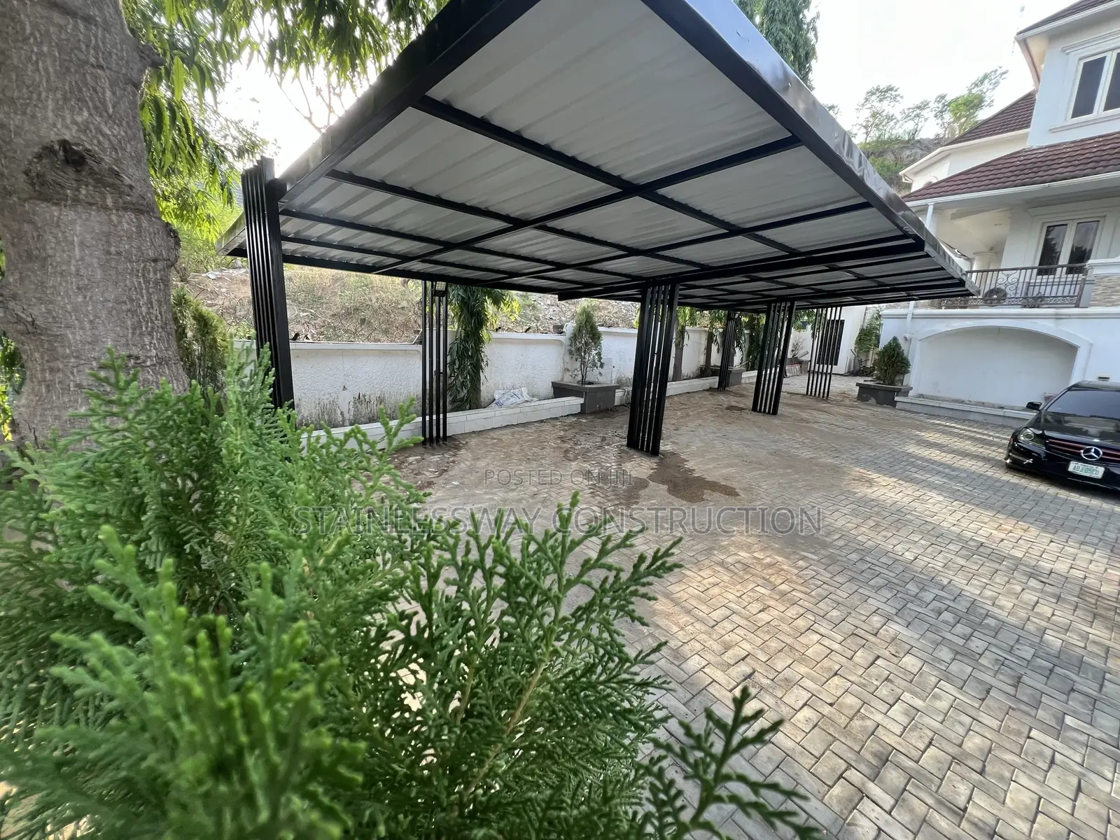 Aluminum Windbreaker Carport 5
