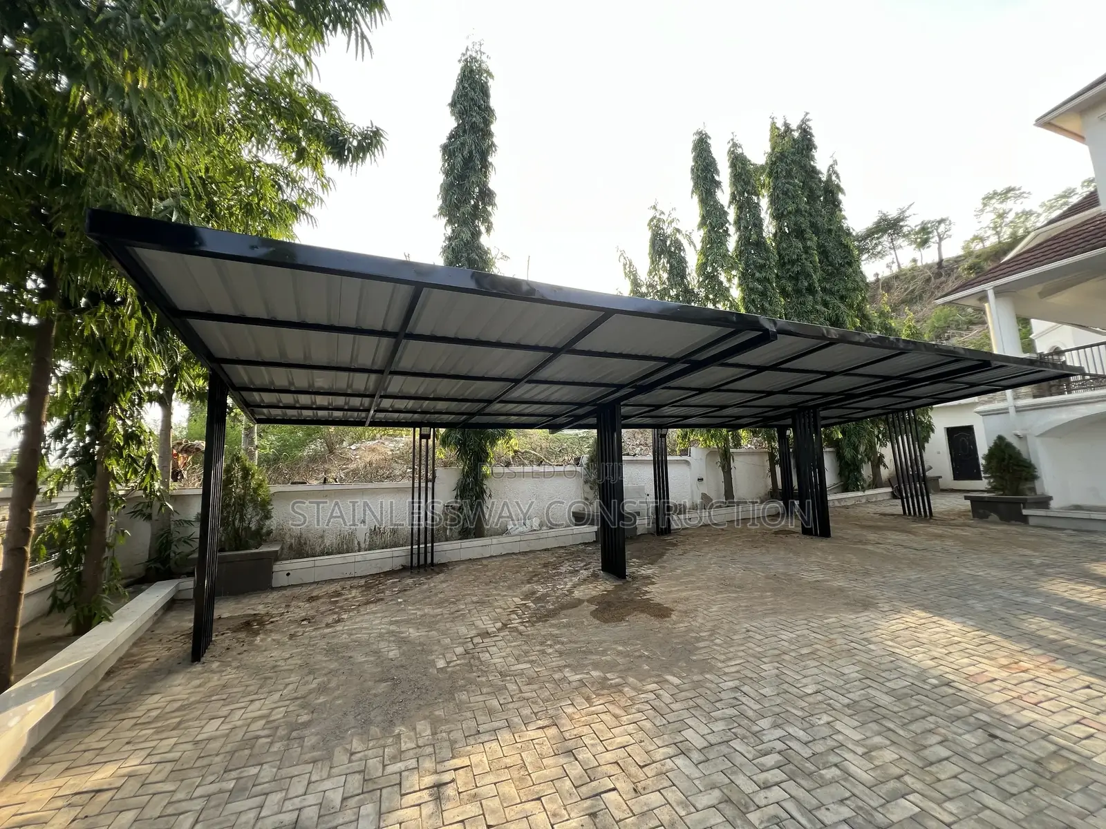 Aluminum Windbreaker Carport 5