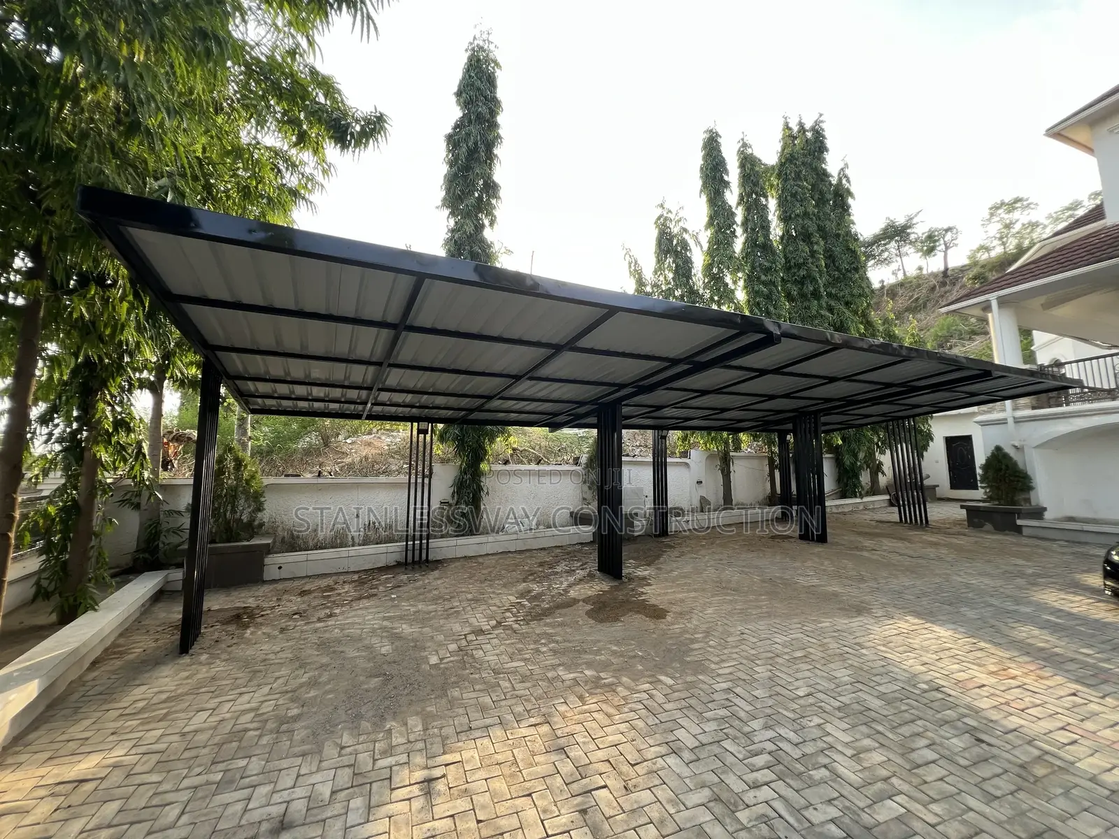 Aluminum Windbreaker Carport 5