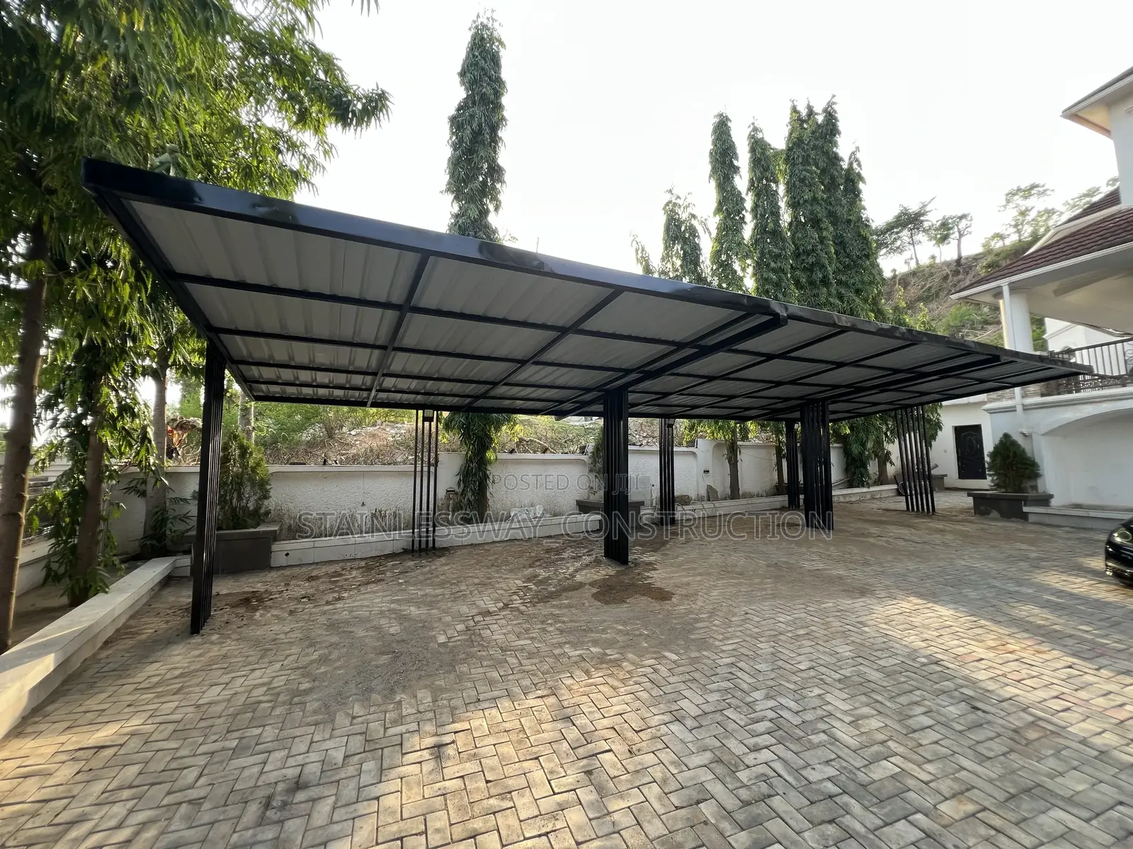 Aluminum Windbreaker Carport 5
