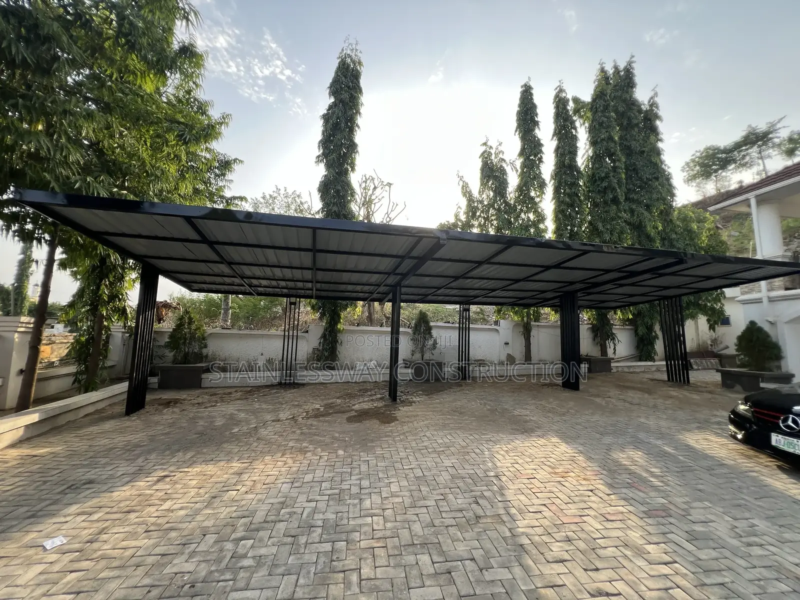 Aluminum Windbreaker Carport 5
