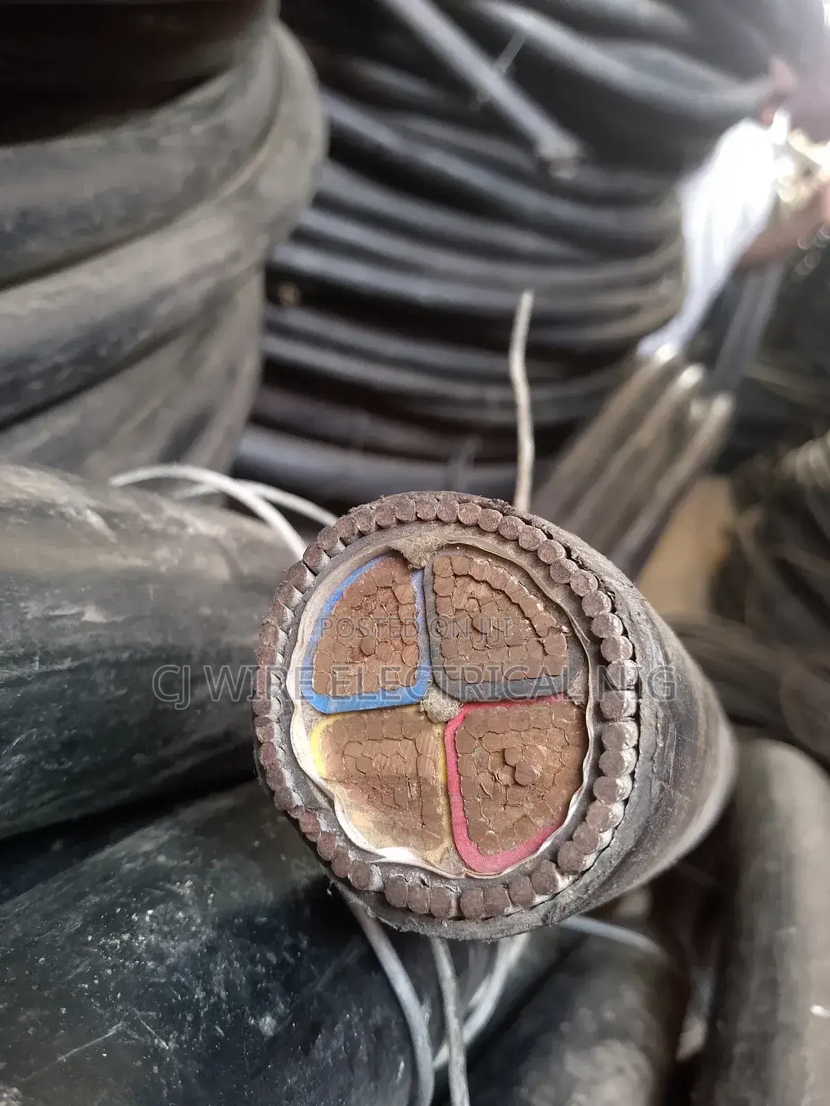 95mm 4core Armored Cable