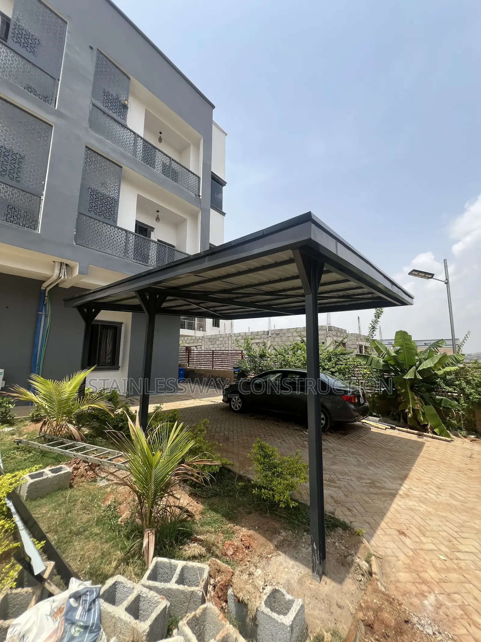 Electric Car Carport Cover
