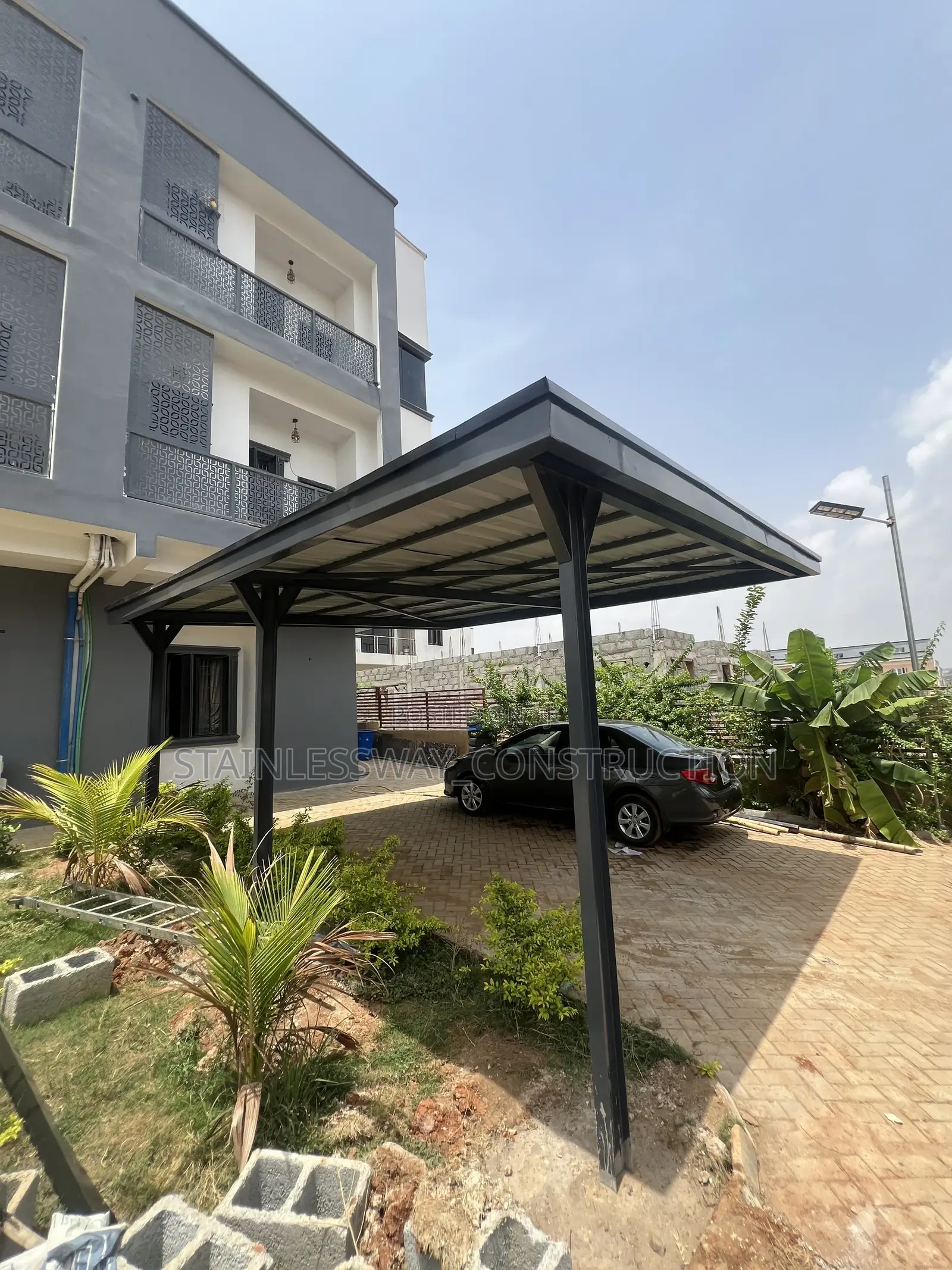 Electric Car Carport Cover