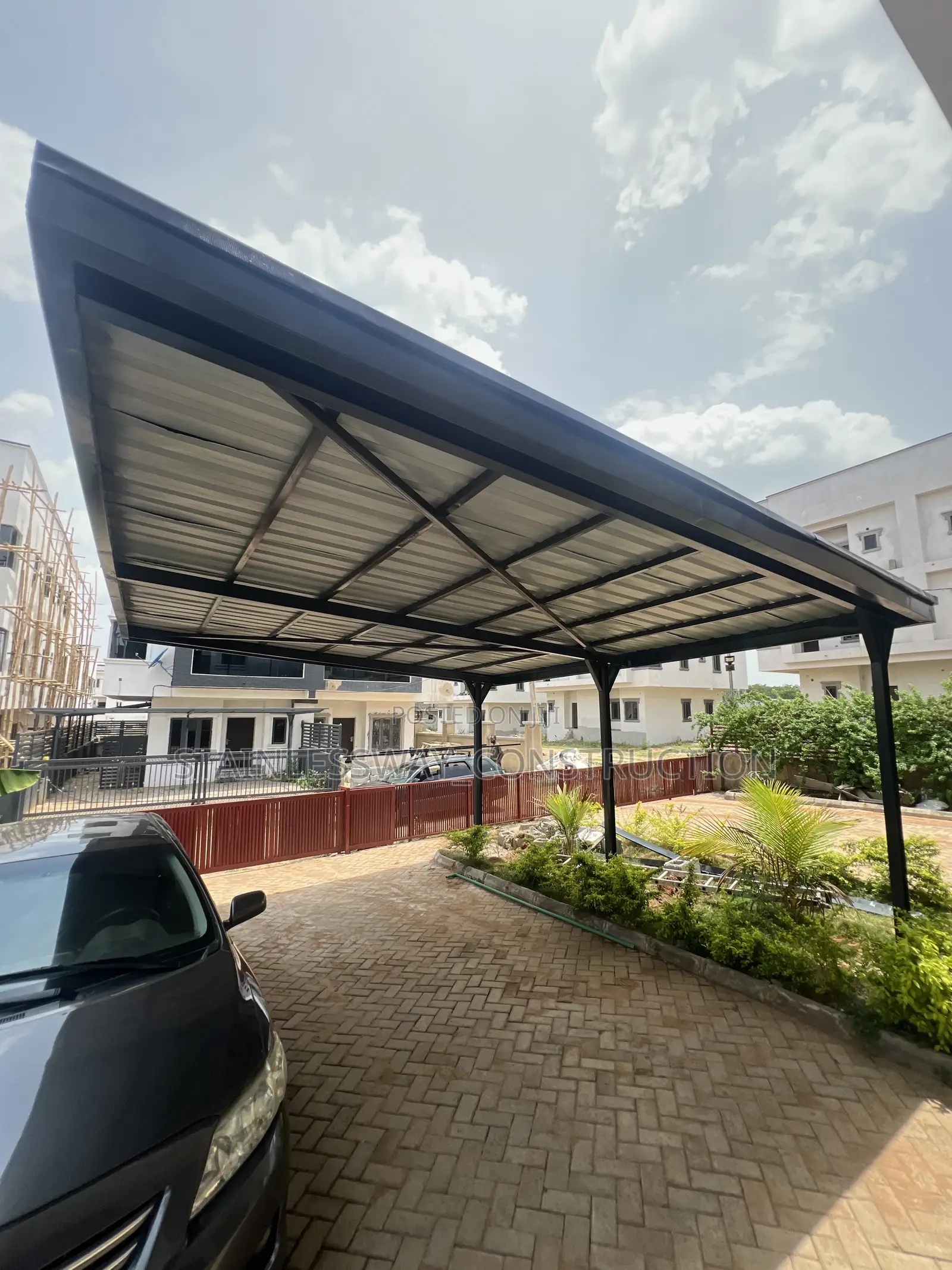 Electric Car Carport Cover