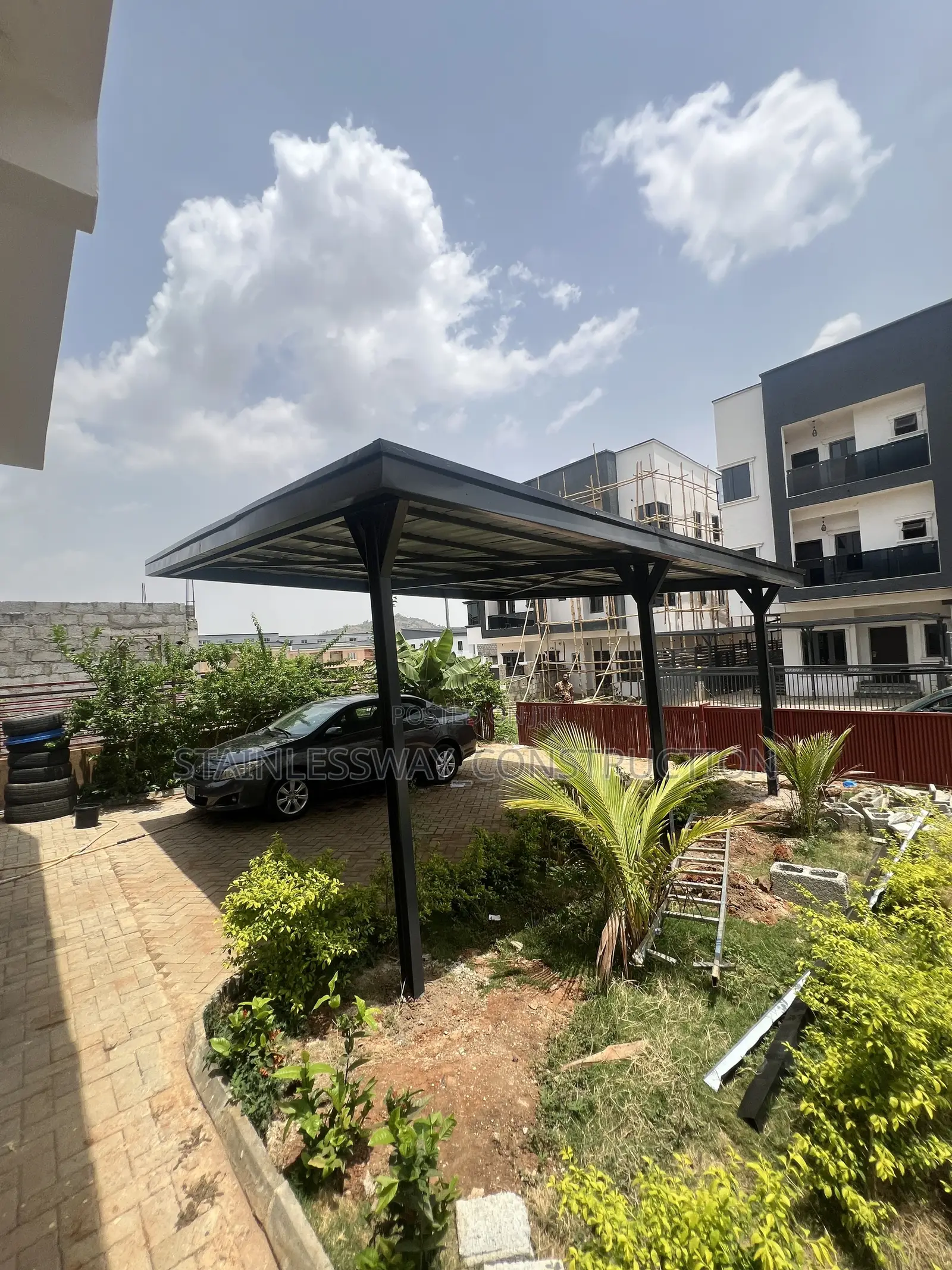 Electric Car Carport Cover