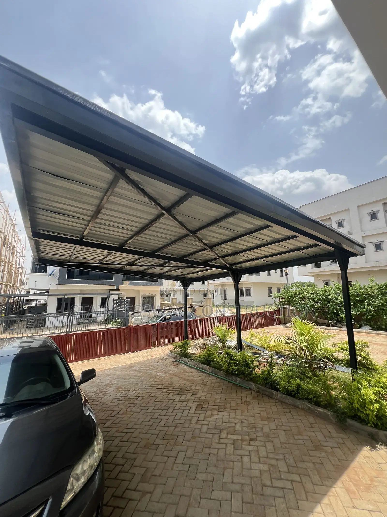 Electric Car Carport Cover