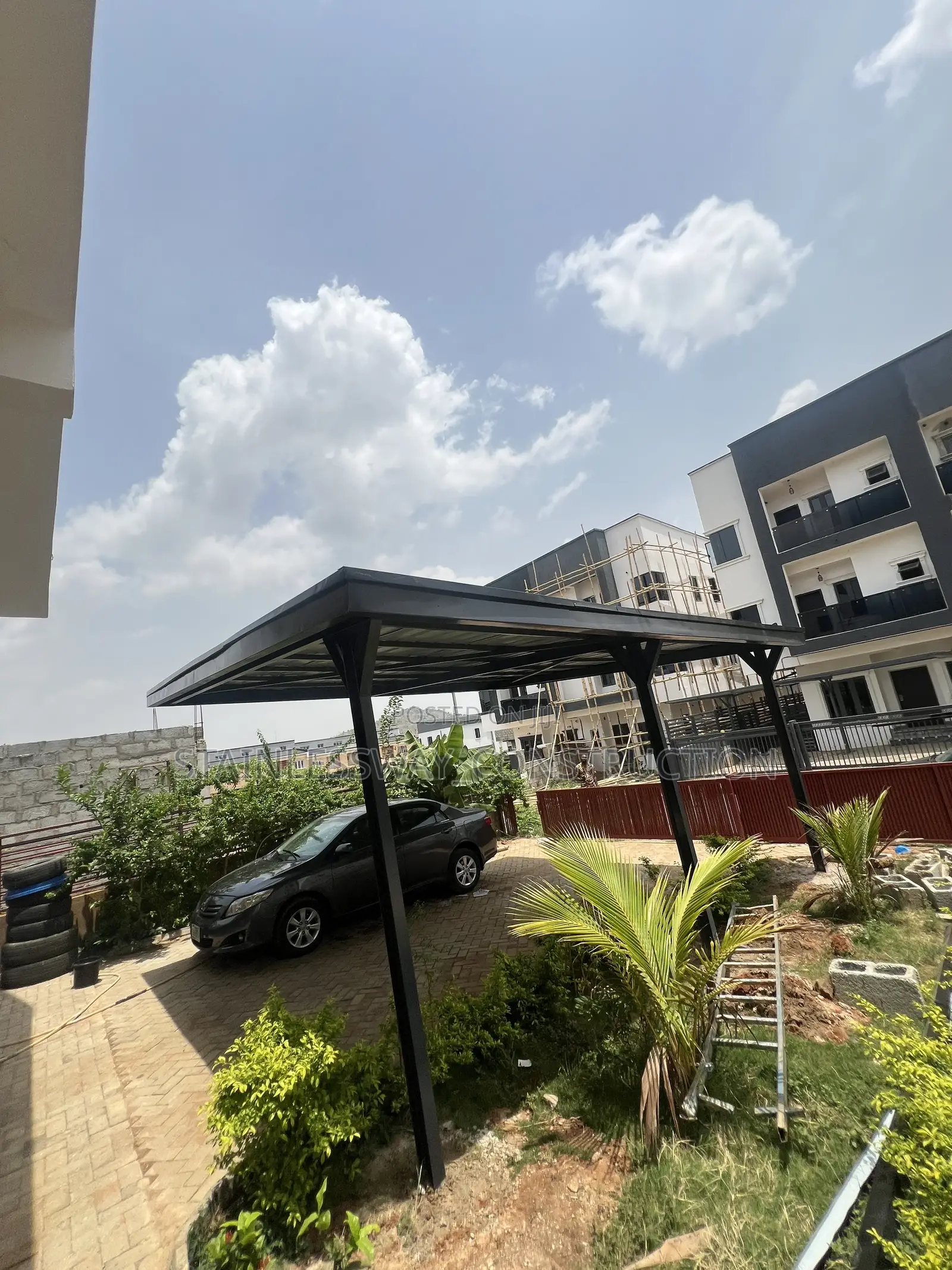 Electric Car Carport Cover
