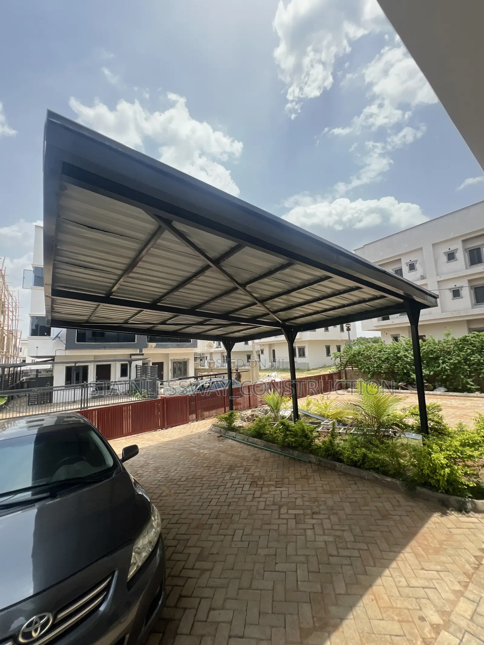 Electric Car Carport Cover