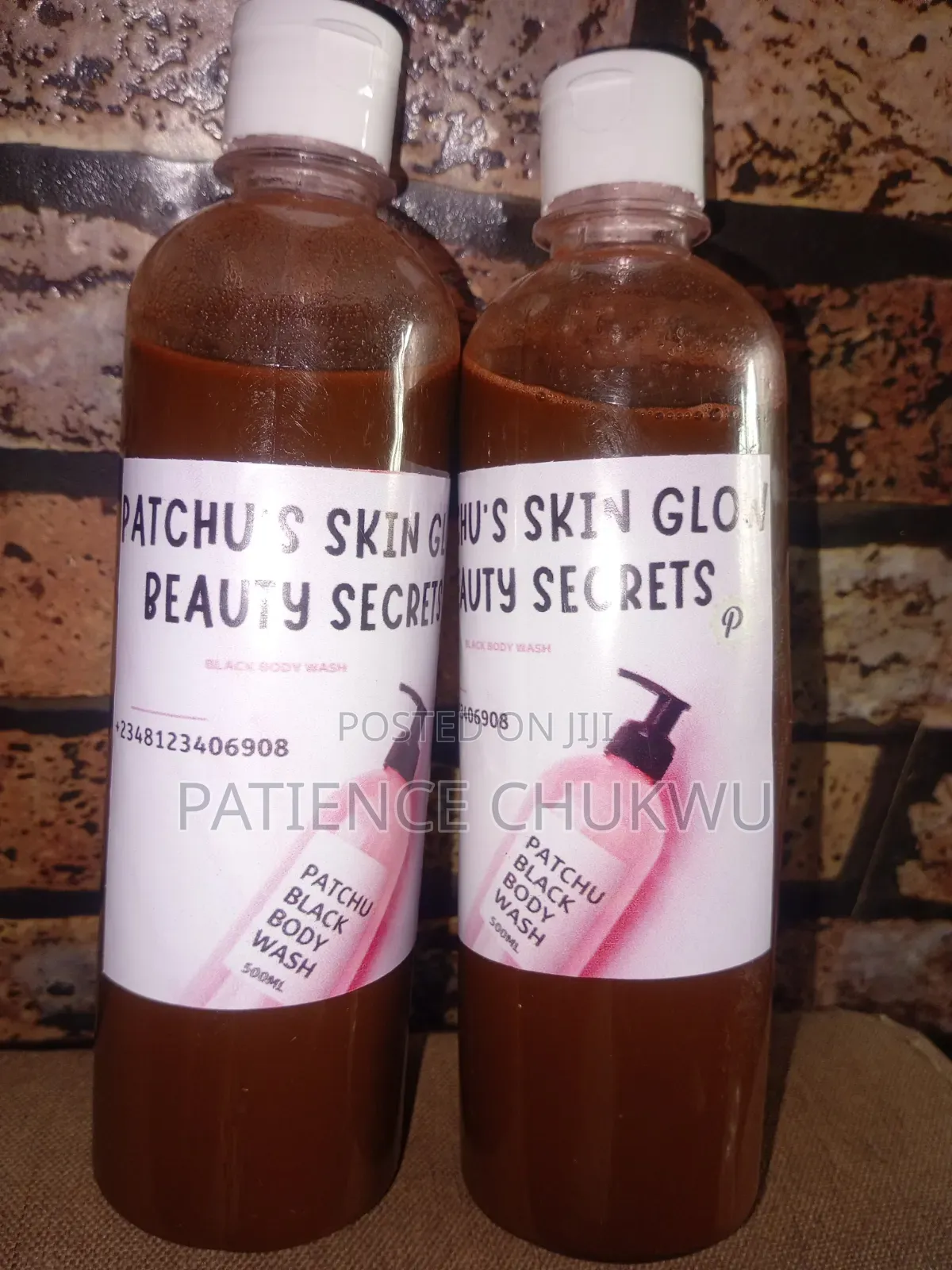 Black Body Wash