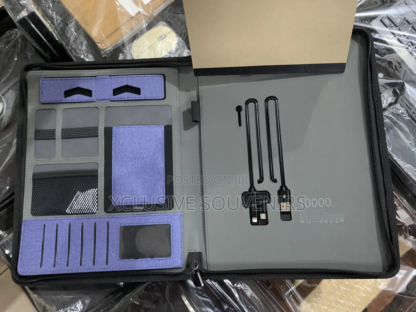 Multifunctional A4 Usb Wireless Fast Charging Business Folder