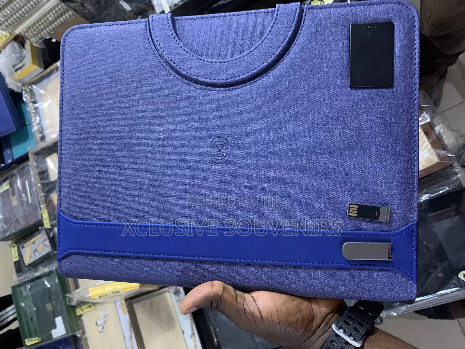 Multifunctional A4 Usb Wireless Fast Charging Business Folder
