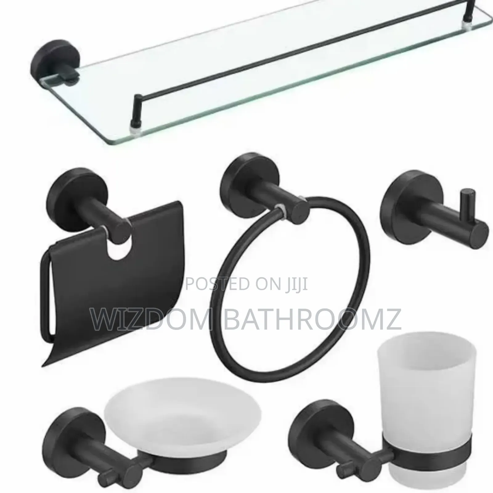 Black Bathroom Accessories