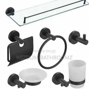 Black Bathroom Accessories