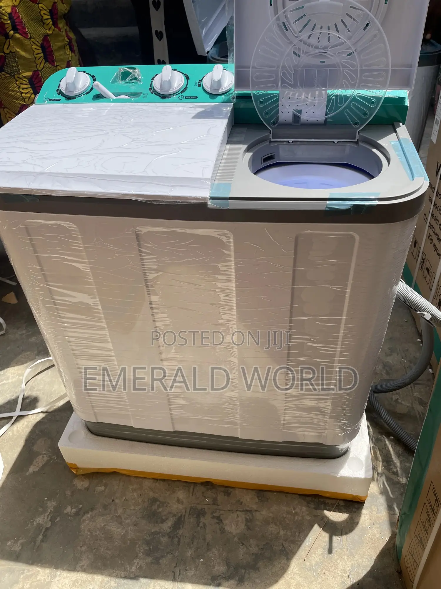 Hisense 7.5kg Twin Top Washing Machine