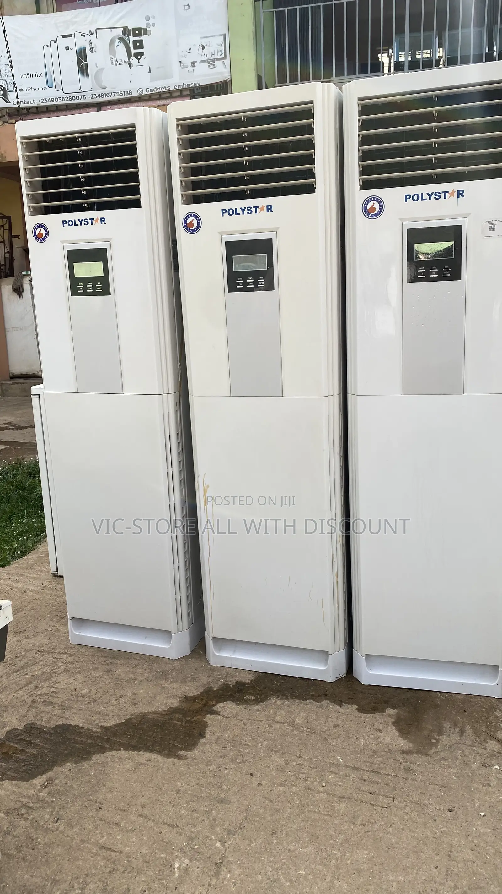 Polystar Standing Ac 3hp With Digital Display