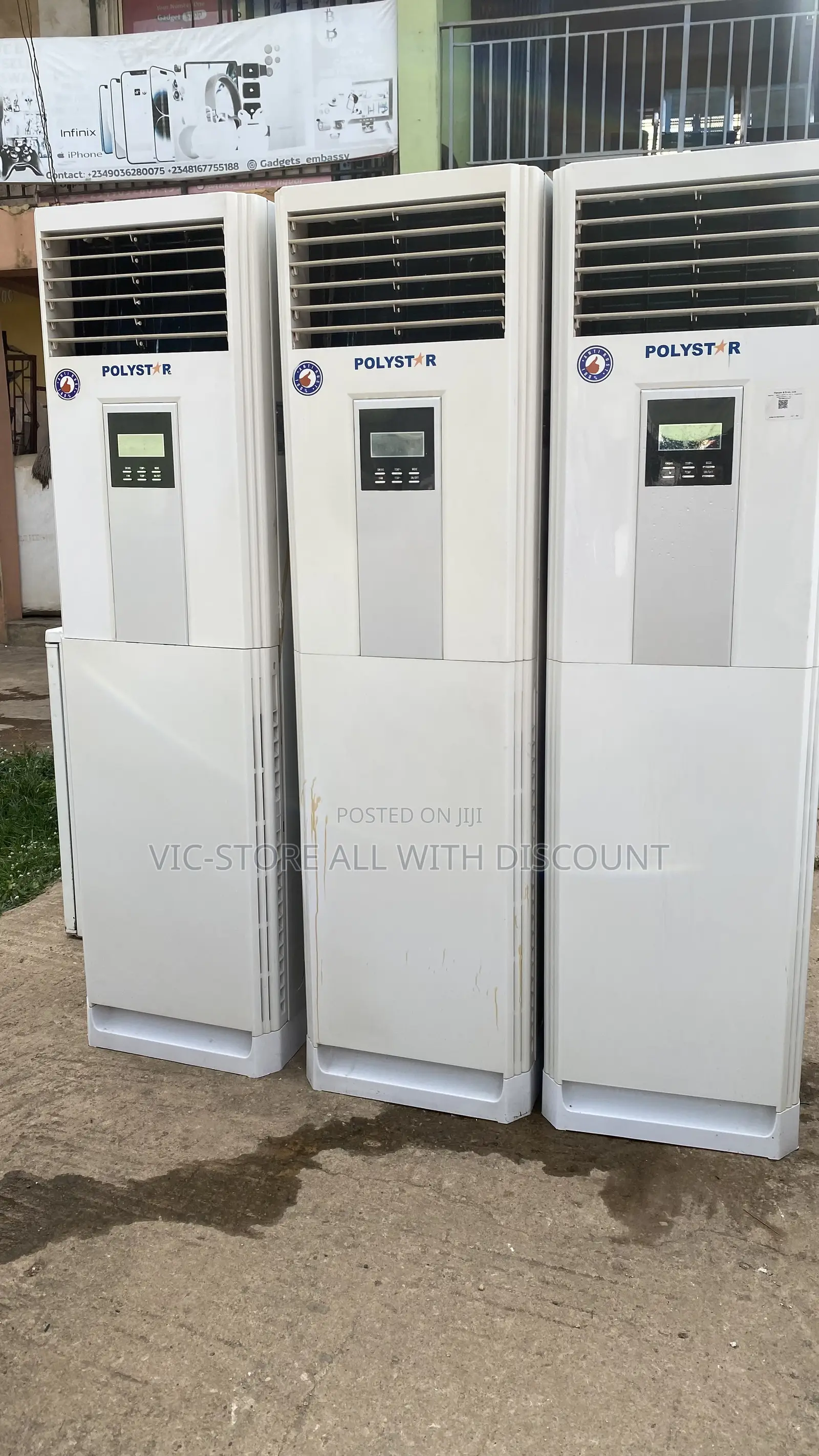 Polystar Standing Ac 3hp With Digital Display