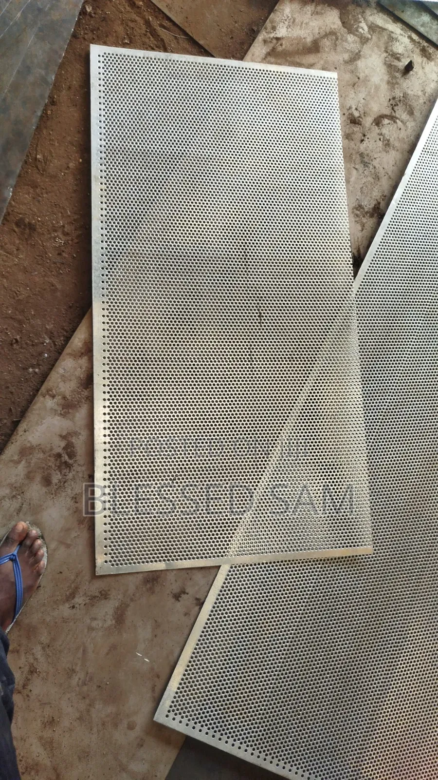 Perforated Galvanised Mesh