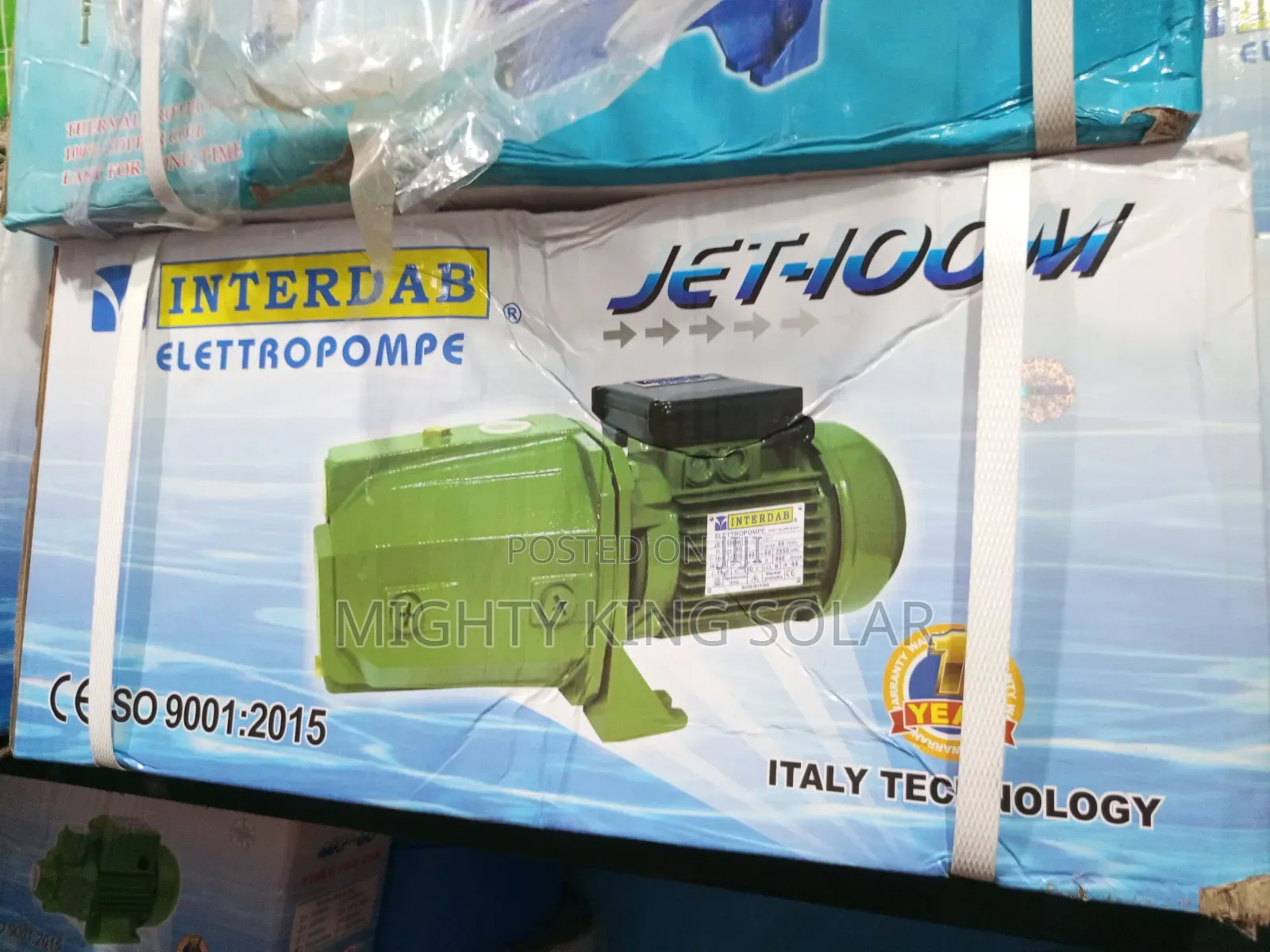 Interdab Water Pumping Machine