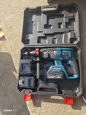 118vf Bosch Cordless Rotary Hammer Machine