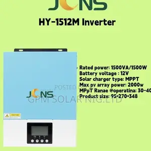1.5kva 12volts Hybrid Inverter. JCNS Product