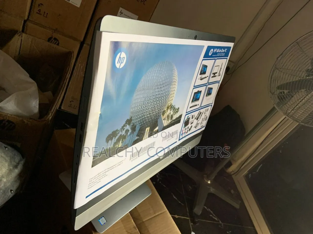 New Desktop Computer HP EliteOne 800 8GB Intel Core i5 SSD 256GB