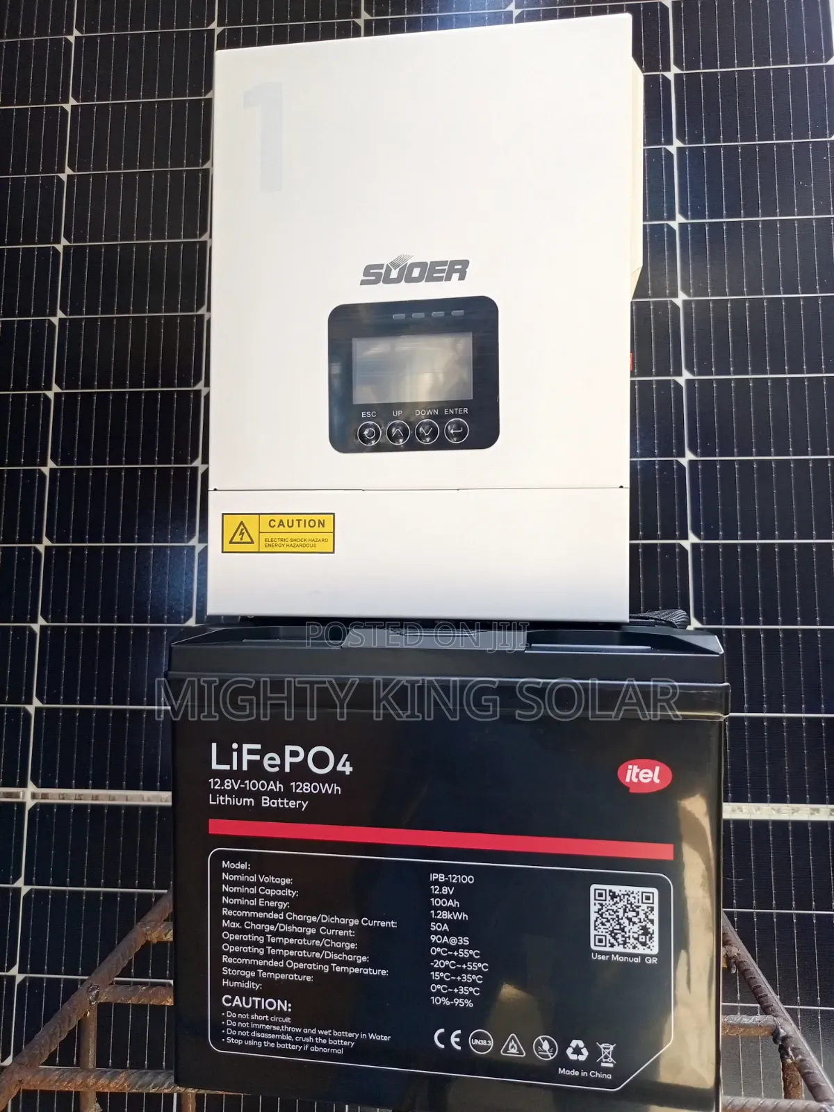 1280kwh Itel All in One Solar Gen