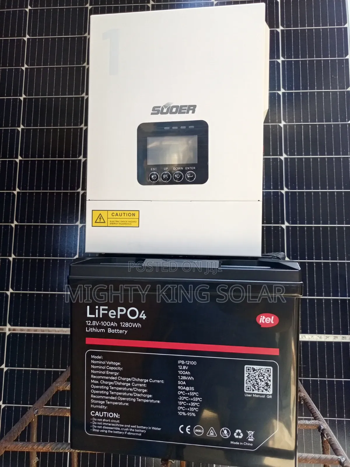 1280kwh Itel All in One Solar Gen