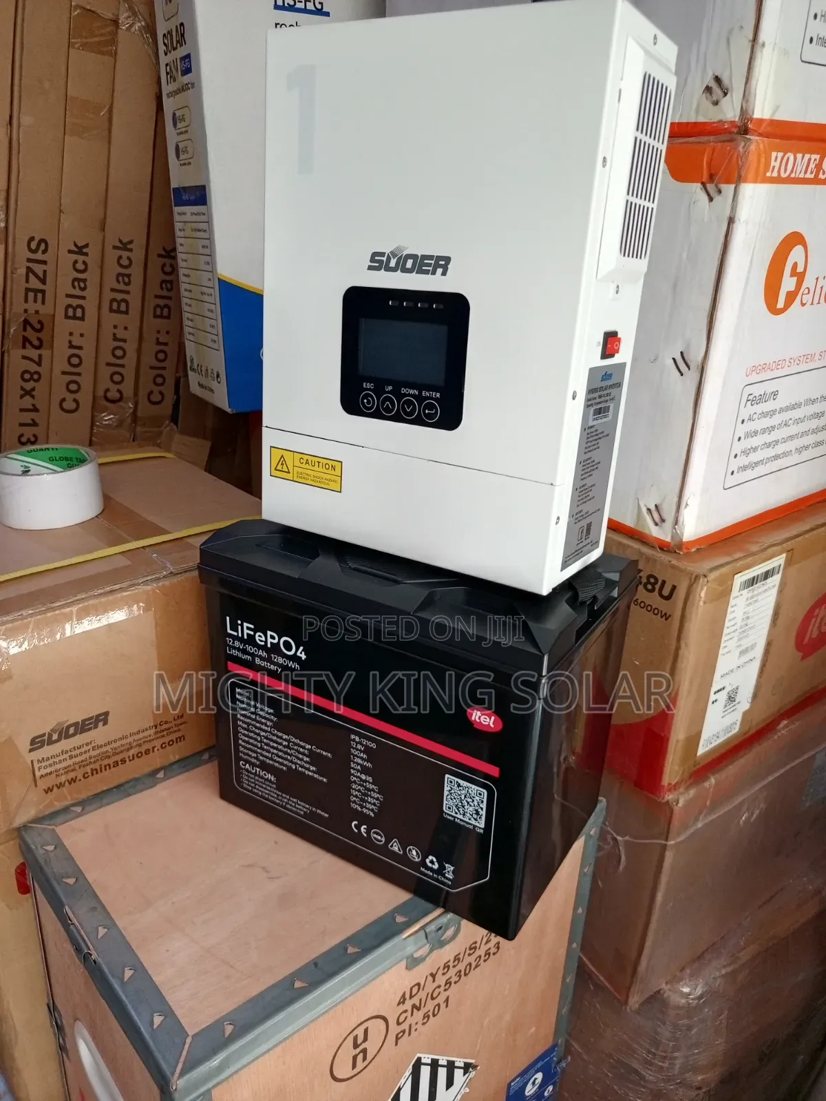 1280kwh Itel All in One Solar Gen