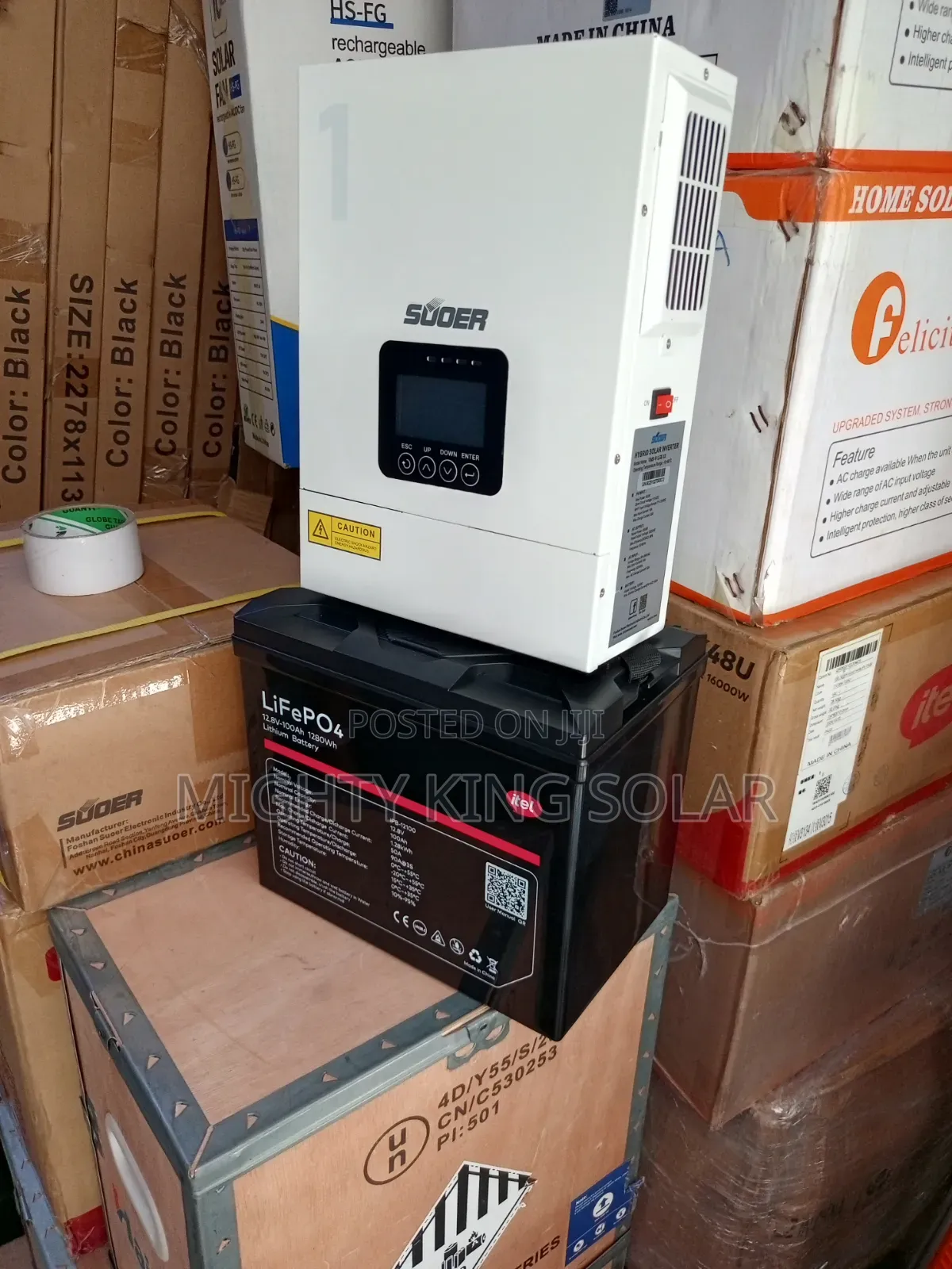 1280kwh Itel All in One Solar Gen