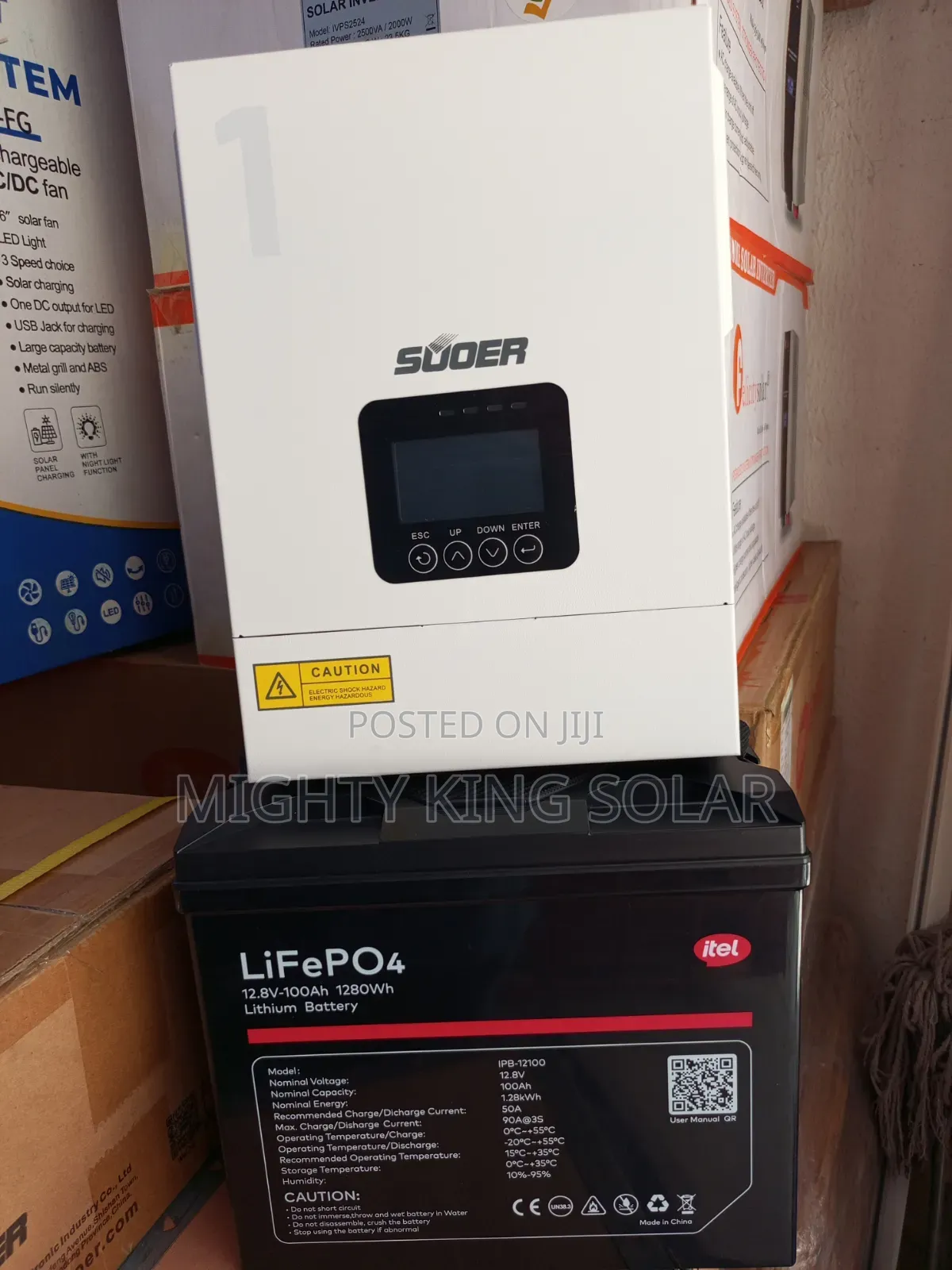 1280kwh Itel All in One Solar Gen