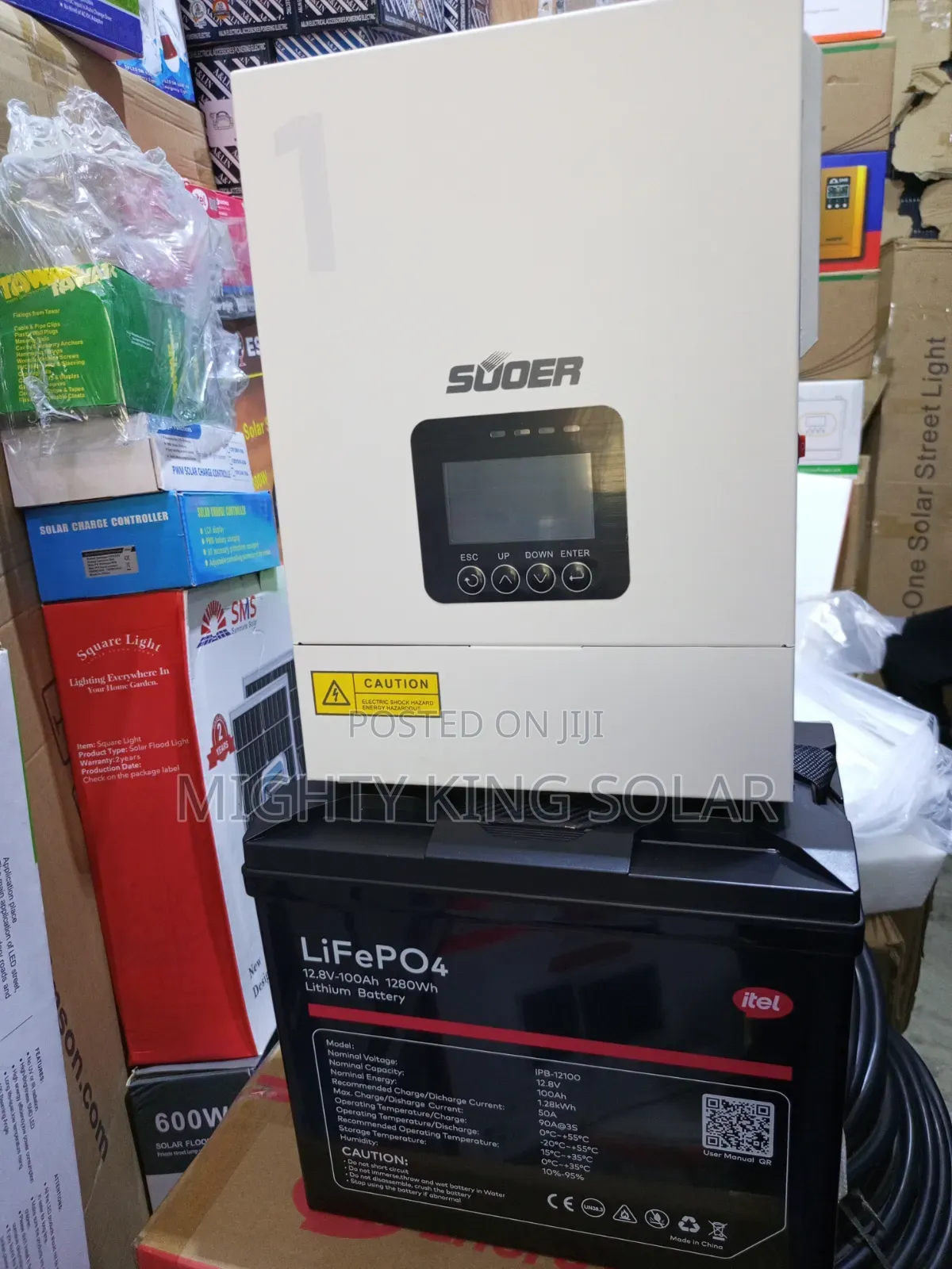 1280kwh Itel All in One Solar Gen