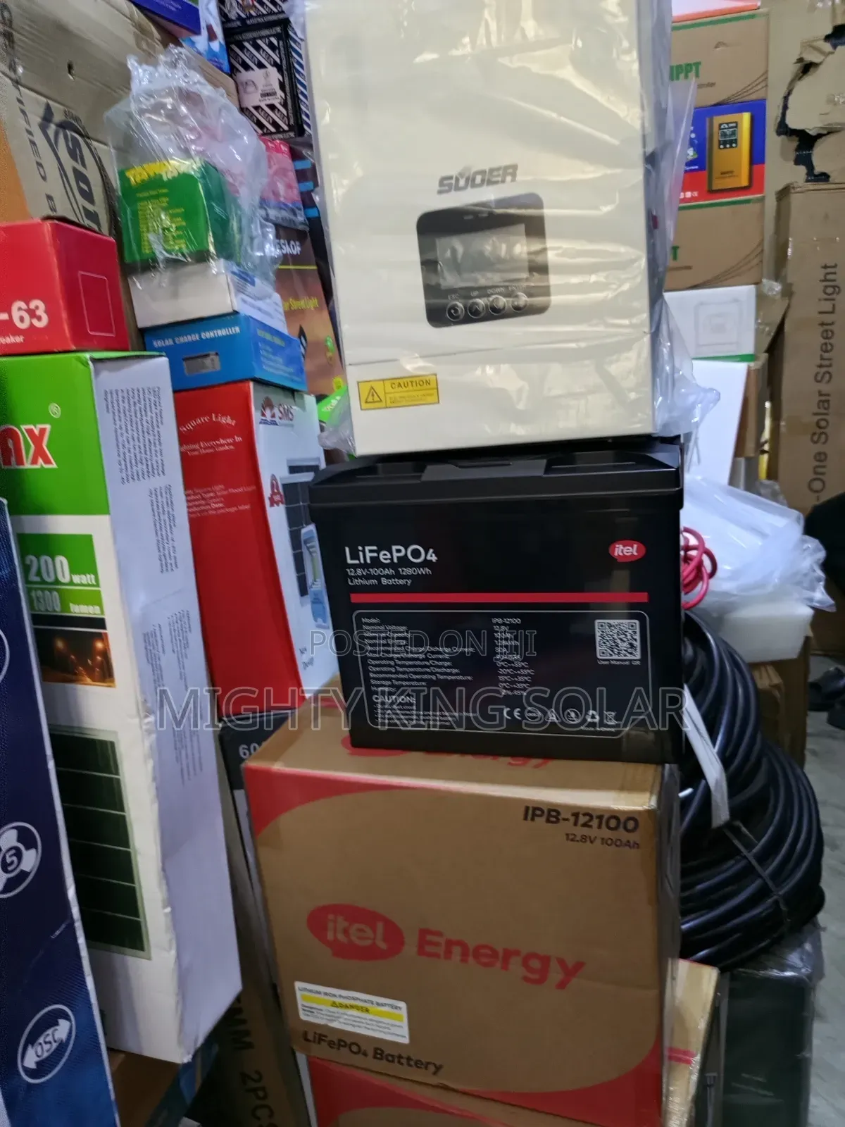 1280kwh Itel All in One Solar Gen