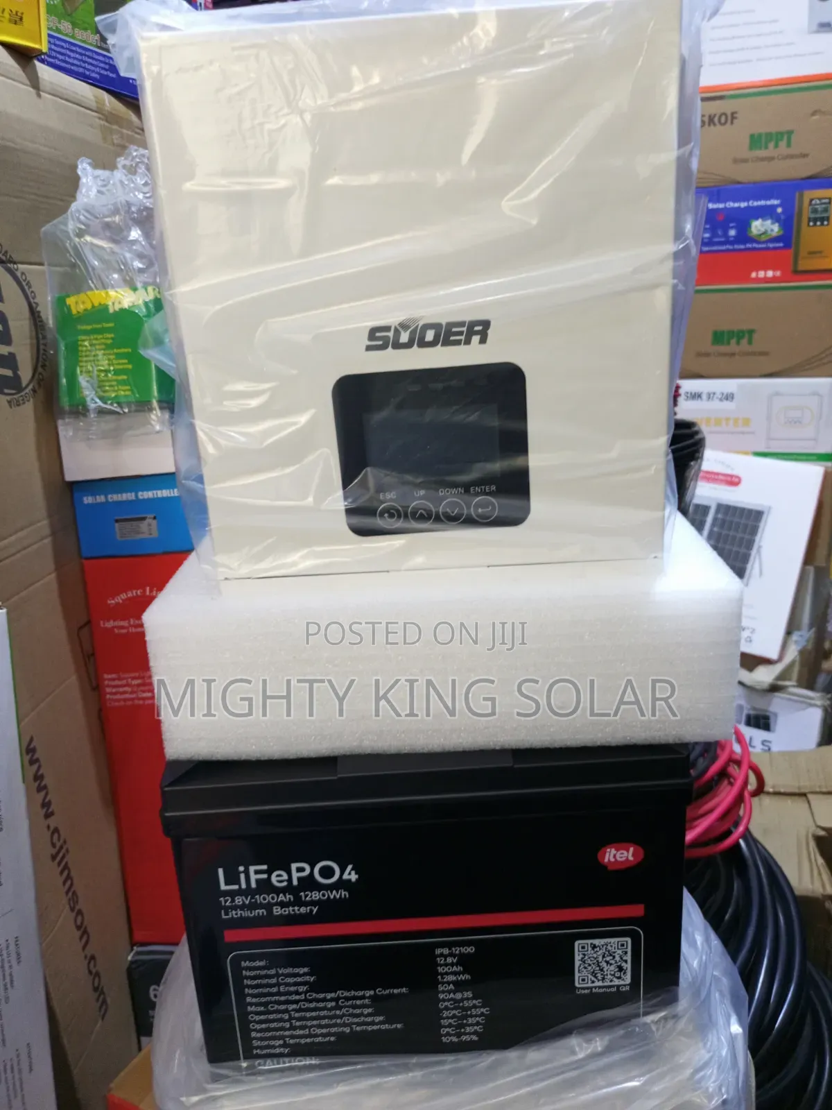 1280kwh Itel All in One Solar Gen