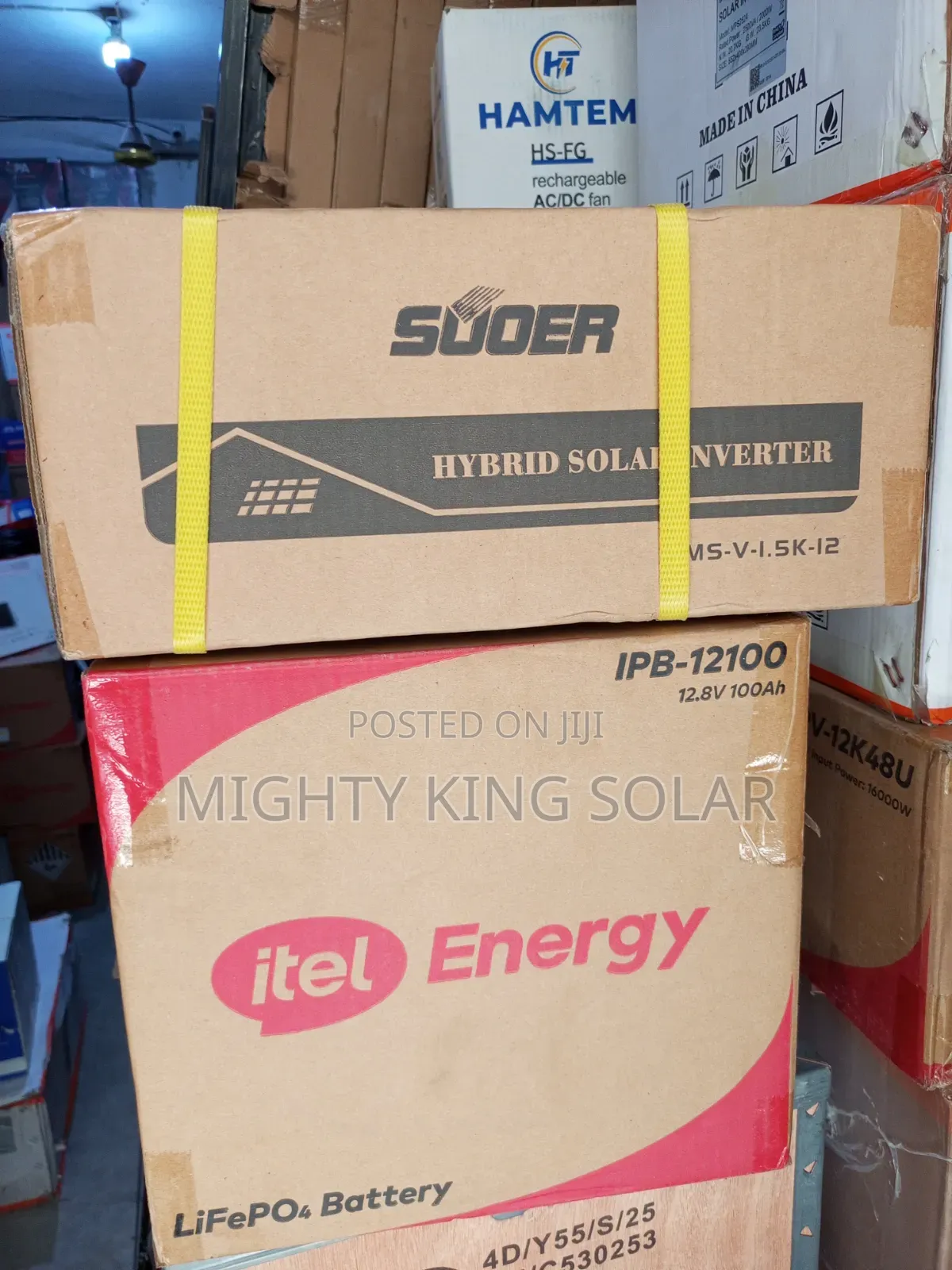 1280kwh Itel All in One Solar Gen
