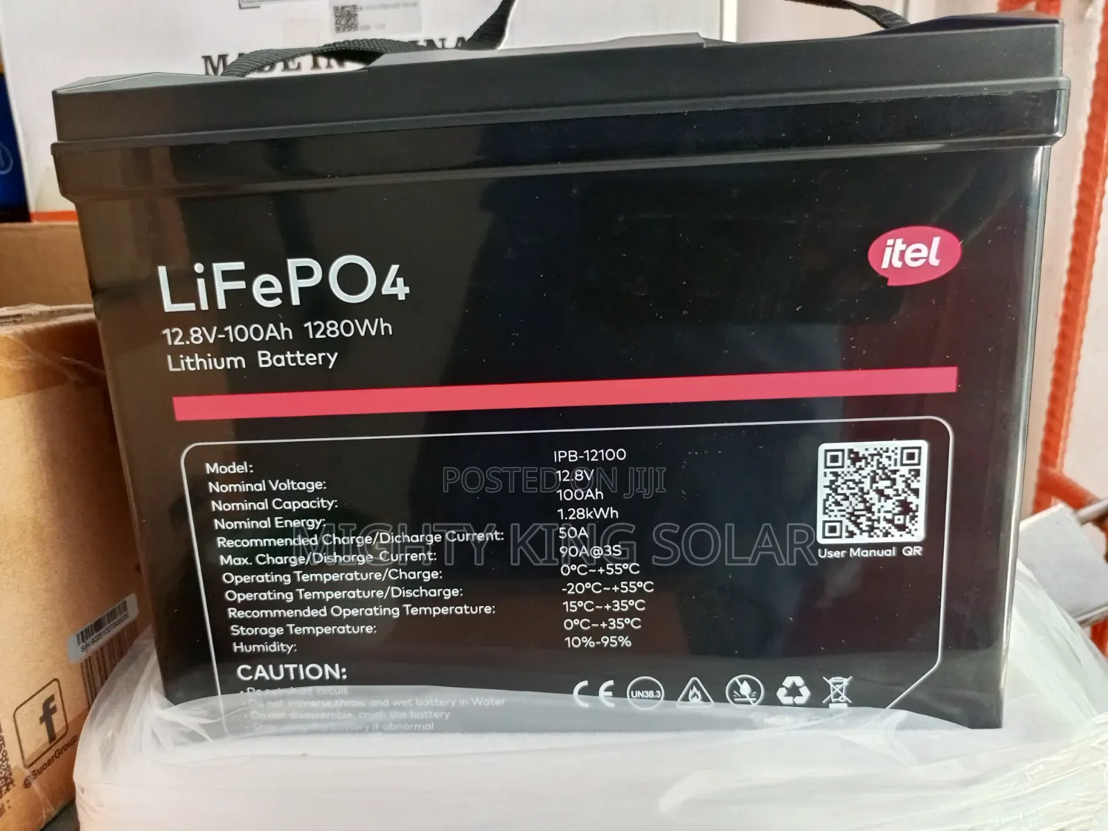 1200kwh Itel Energy Lithium Iron Battery