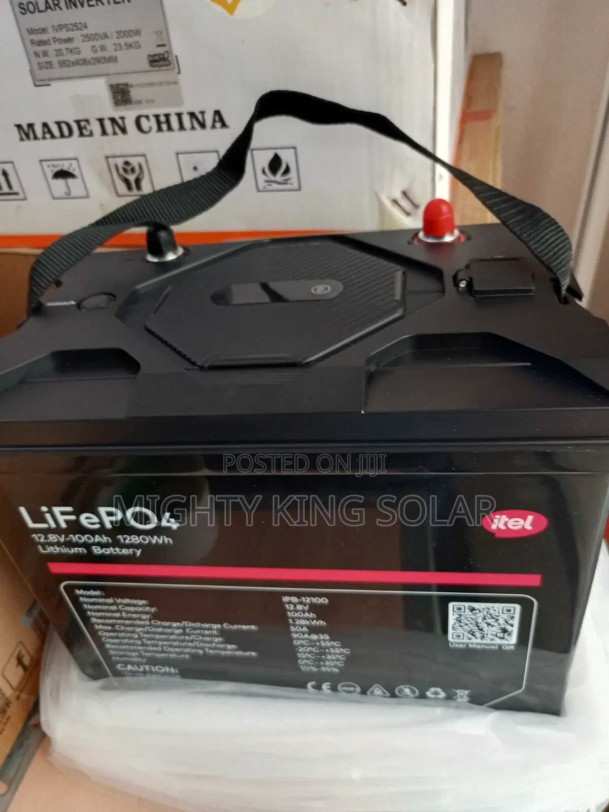 1200kwh Itel Energy Lithium Iron Battery