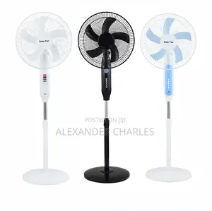 Solar Standing Fan With Solar Panel – Reliable Cooling, Day Night