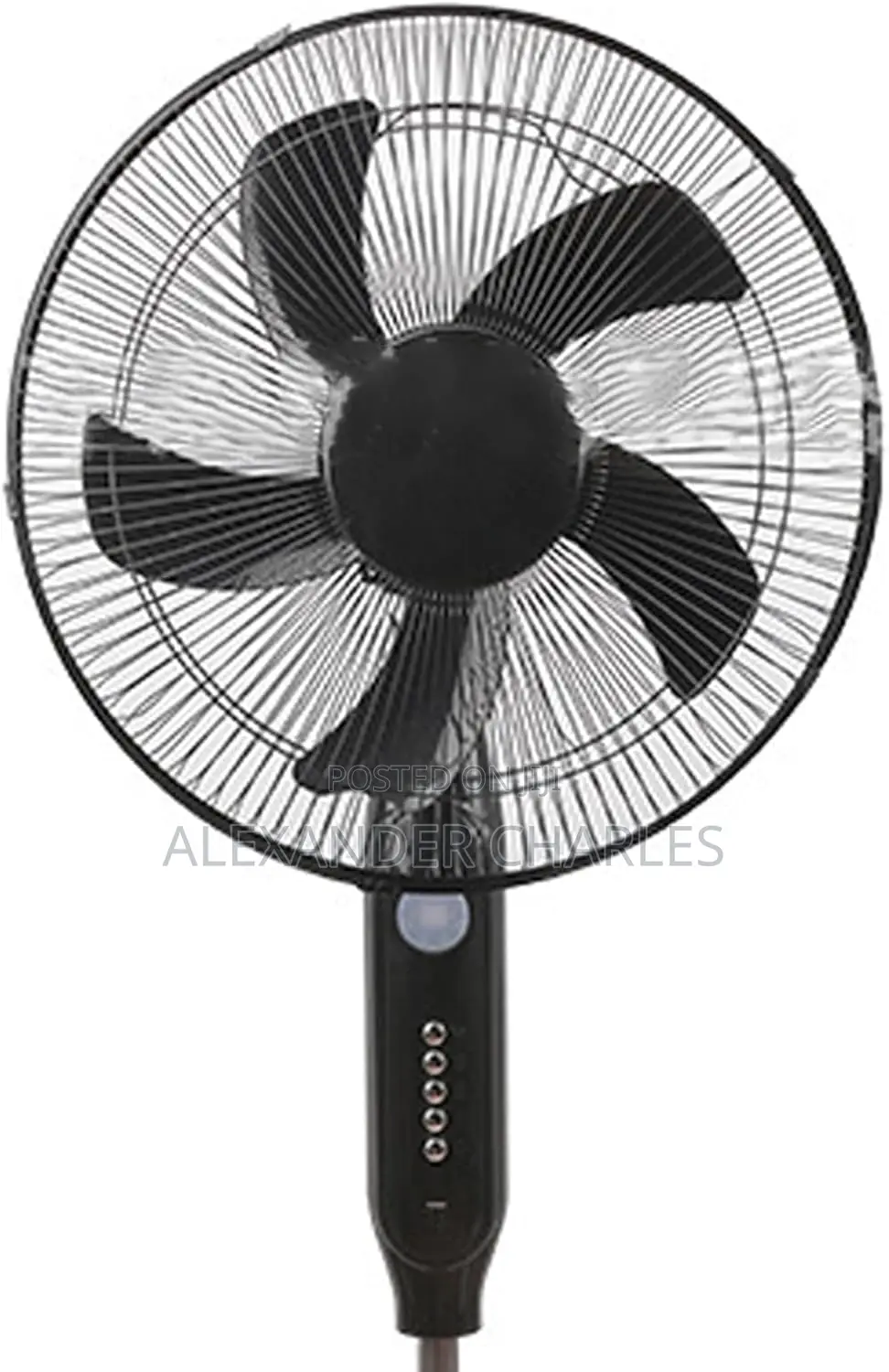 Solar Standing Fan With Solar Panel – Reliable Cooling, Day Night