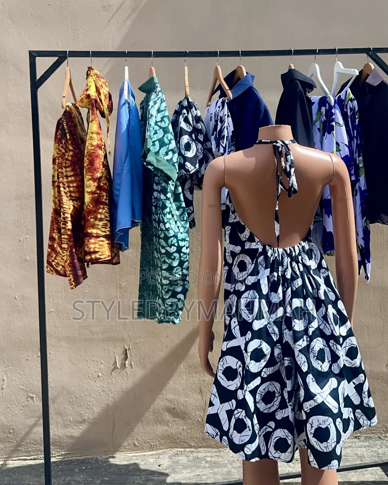 Backless Gown