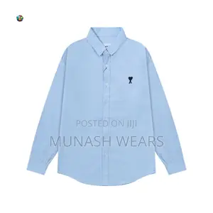 Ami Shirt Available in Blue and White