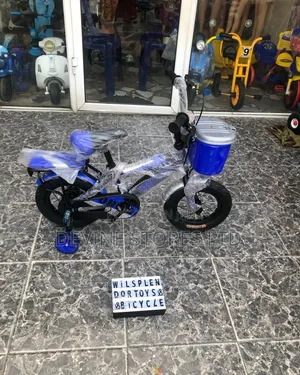 12" Children Blue Bicycle (3-8 Years)