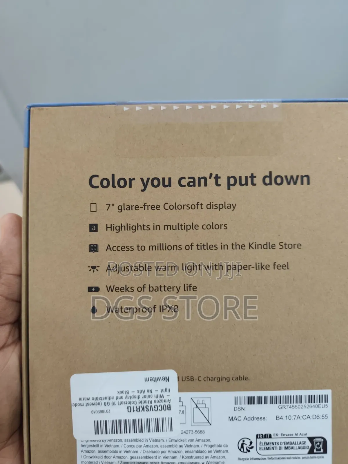 New Amazon Kindle Fire 16 GB Black
