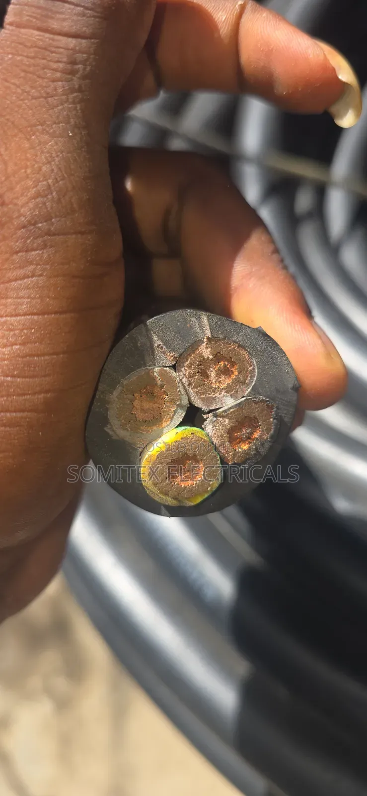50mmx4core Flexible Cable Bicc