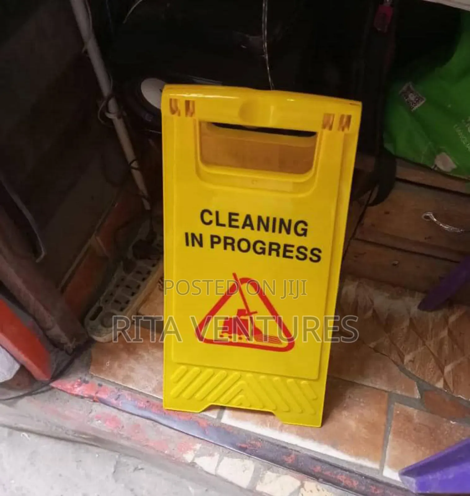 Cleaning In Progress