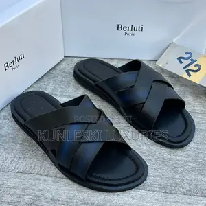 Original Berluti Italian Men’S Slippers in 2 Colors