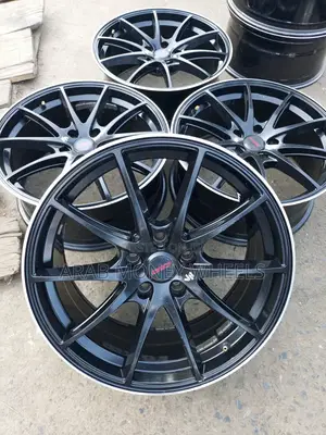 Quality Pure Black Alloy Wheels Inches