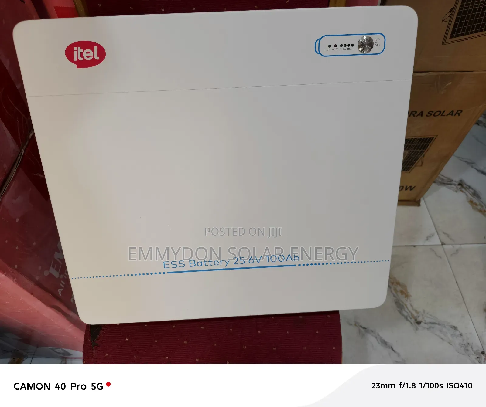 Itel Lithium Battery 5kwh 24v