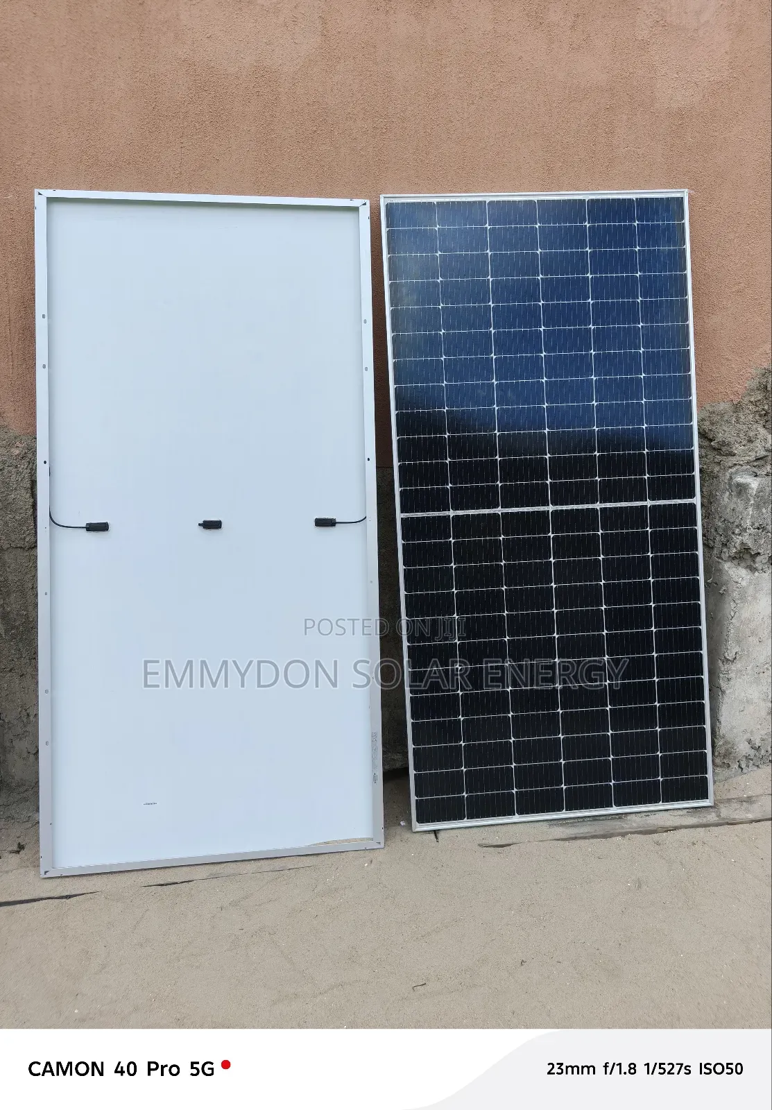 550watt Solar Mono Panel 144 Cells